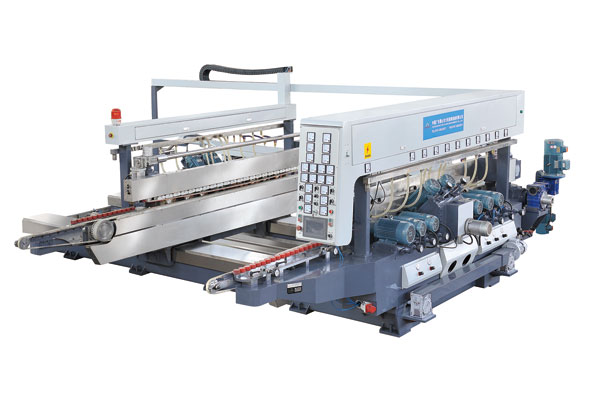 What types of glass edging machines are divided into?