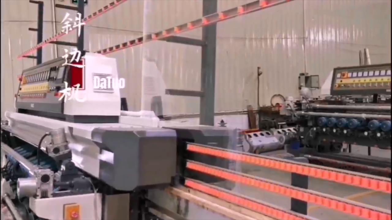 Glass bevel grinding machine